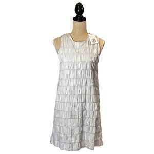 Koch Regine Mini A-line Shift Dress in Cloud (New)